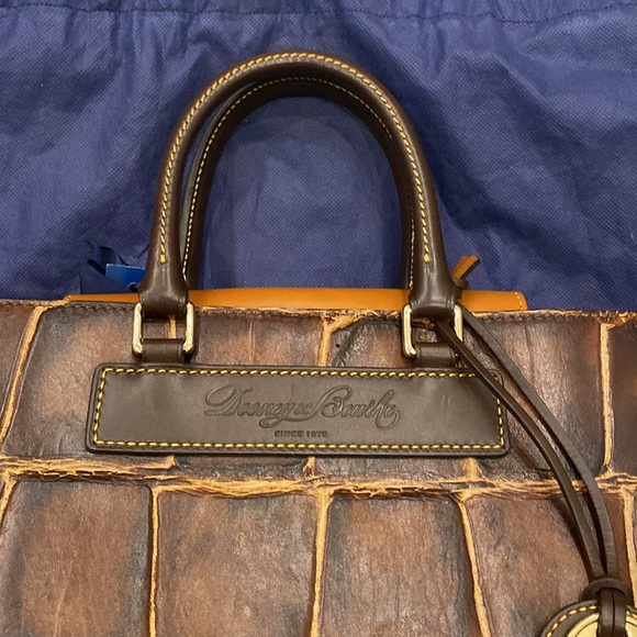 Vintage Dooney and Bourke crocodile print bag - Picture 6 of 13